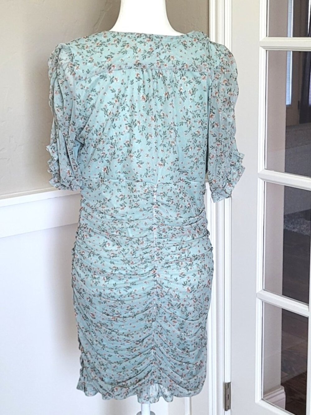 90's Coffin Drape Bodycon Dress - Picture 3 of 4